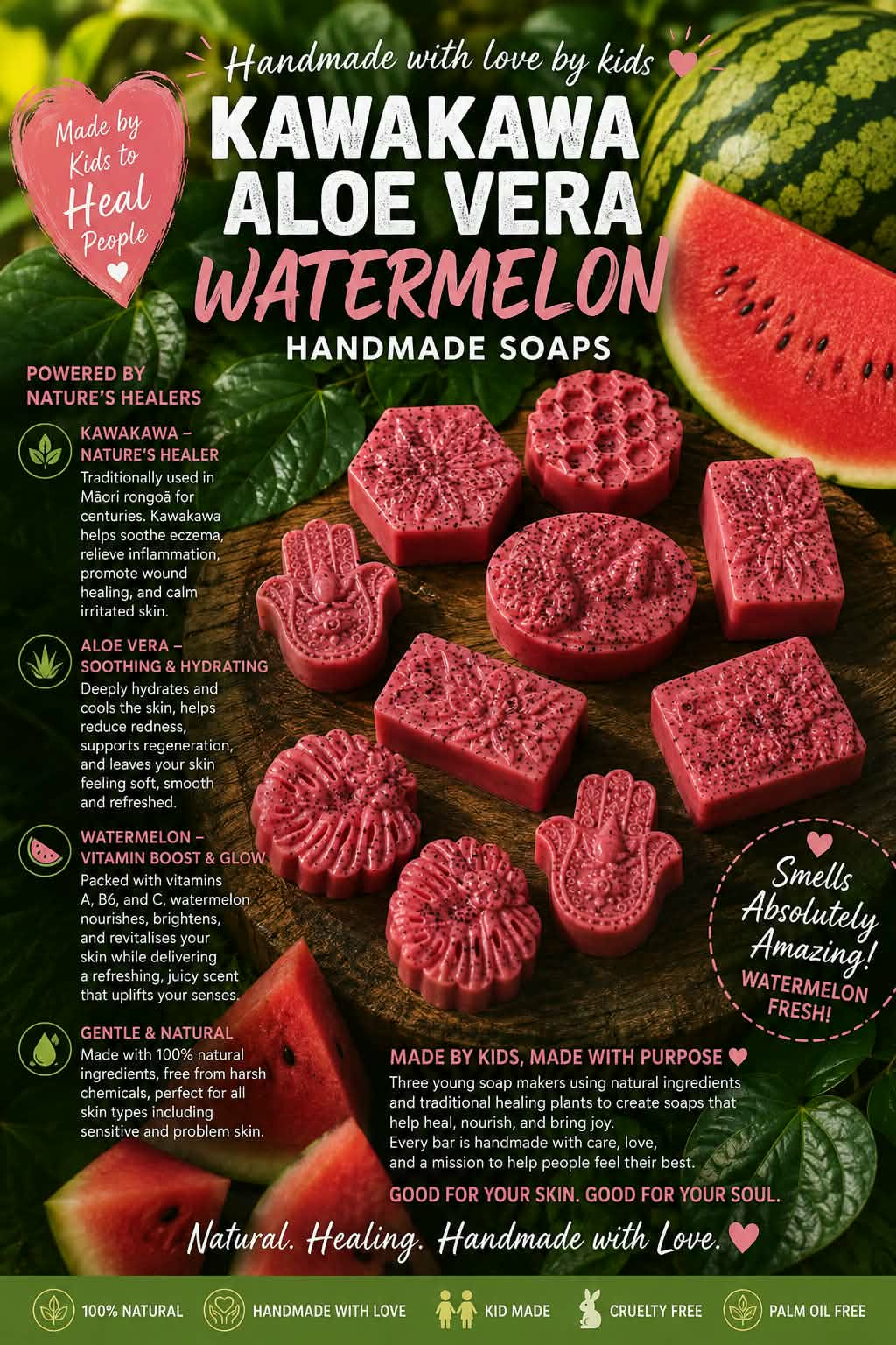 Watermelon KawaKawa Aloe vera