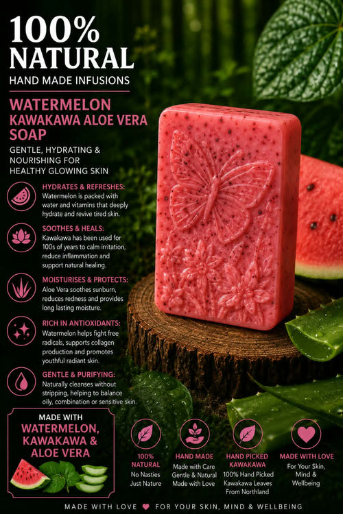 Watermelon KawaKawa Aloe vera Butterfly