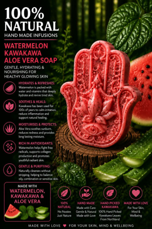 Water melon KawaKawa Aloe vera HAMSA