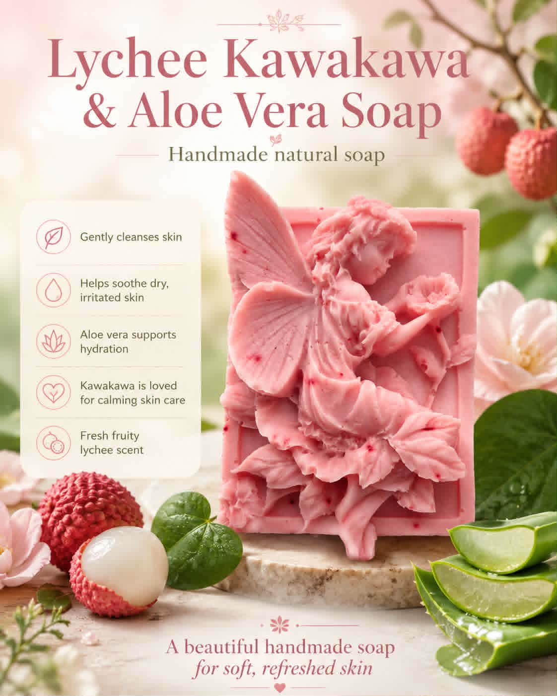 KawaKawa Aloe Vera Lychee Fairy small