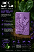 Lavender Aloe vera Butterfly