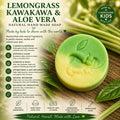 Lemongrass Kawakawa Aloe vera Moonface