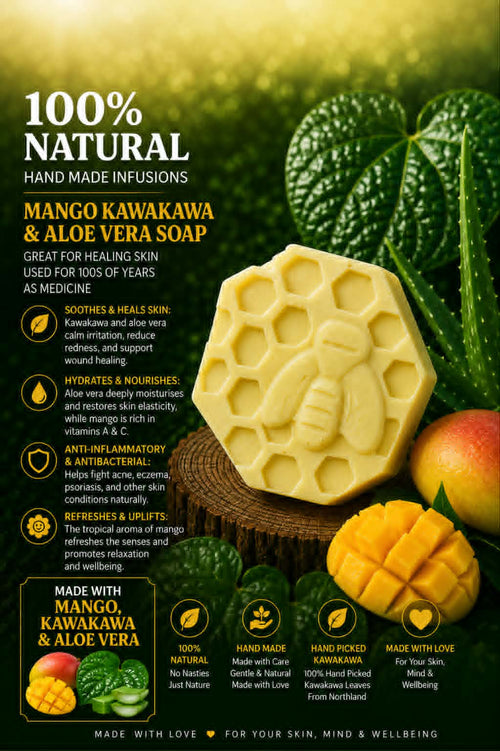 Mango Kawakawa Aloe vera bee hive